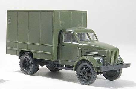 GAZ-51 box truck U-127 military<br /><a href='images/pictures/MiniaturModelle/037280.jpg' target='_blank'>Full size image</a>